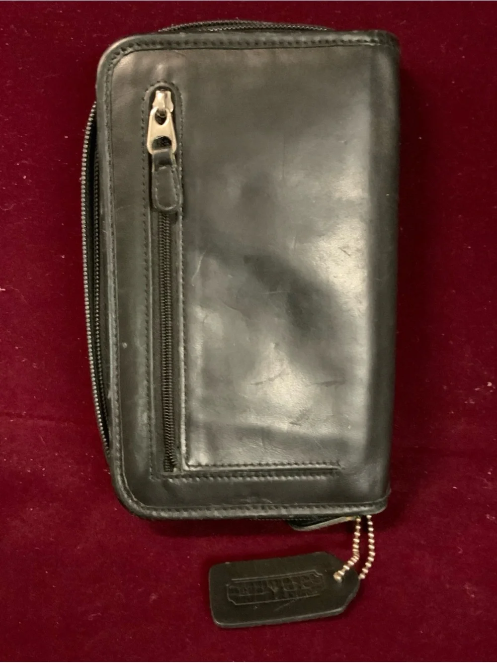 VINTAGE COACH TRAVEL ORGANIZER FOR PASSPORTS, BUSINESS & CREDIT CARDS ETC.